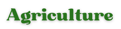 Agriculture